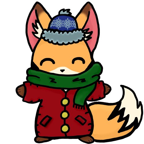 Winter - Coat Sticker product image (1)