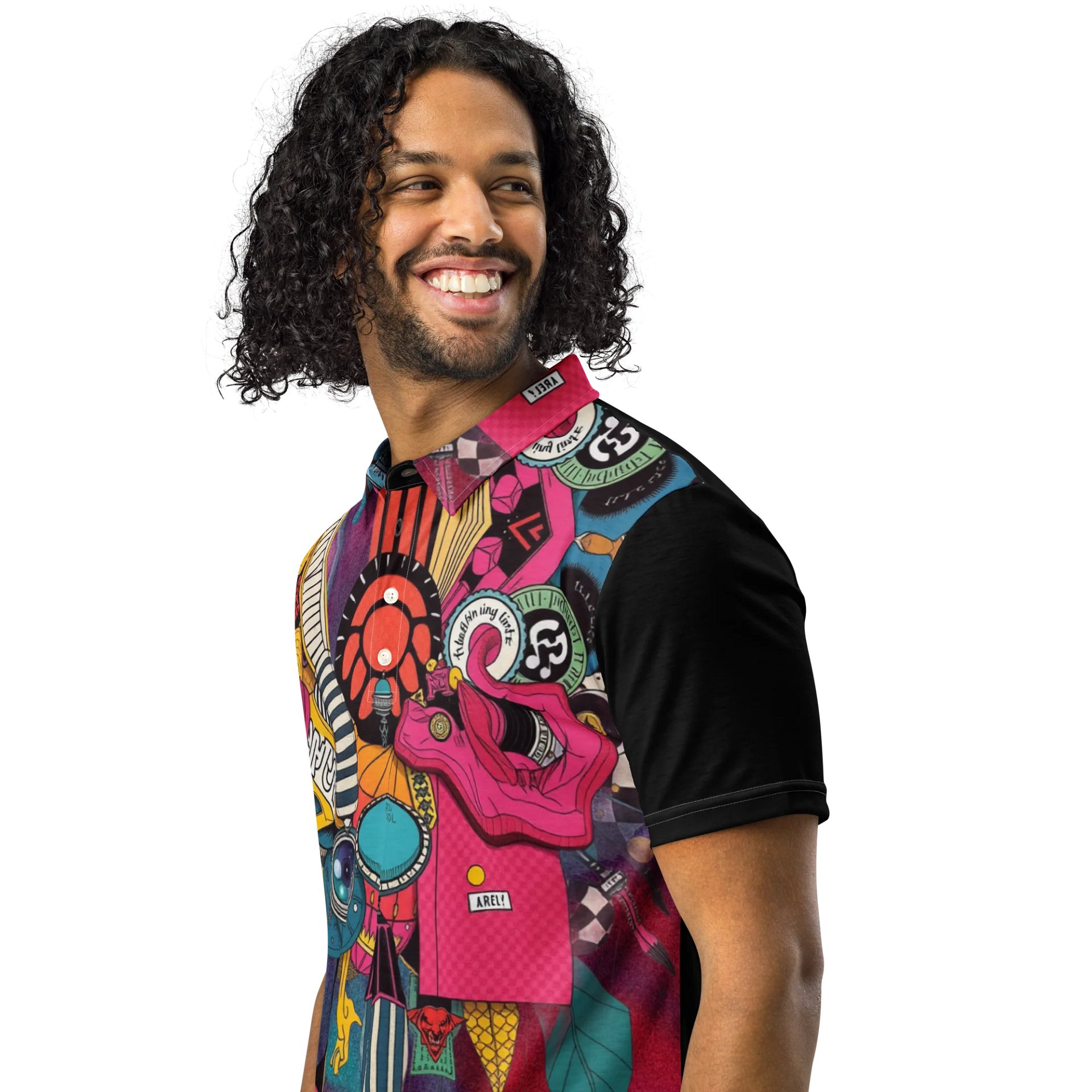 Symmetric Chaos Men's Polo Shirt product image (2)