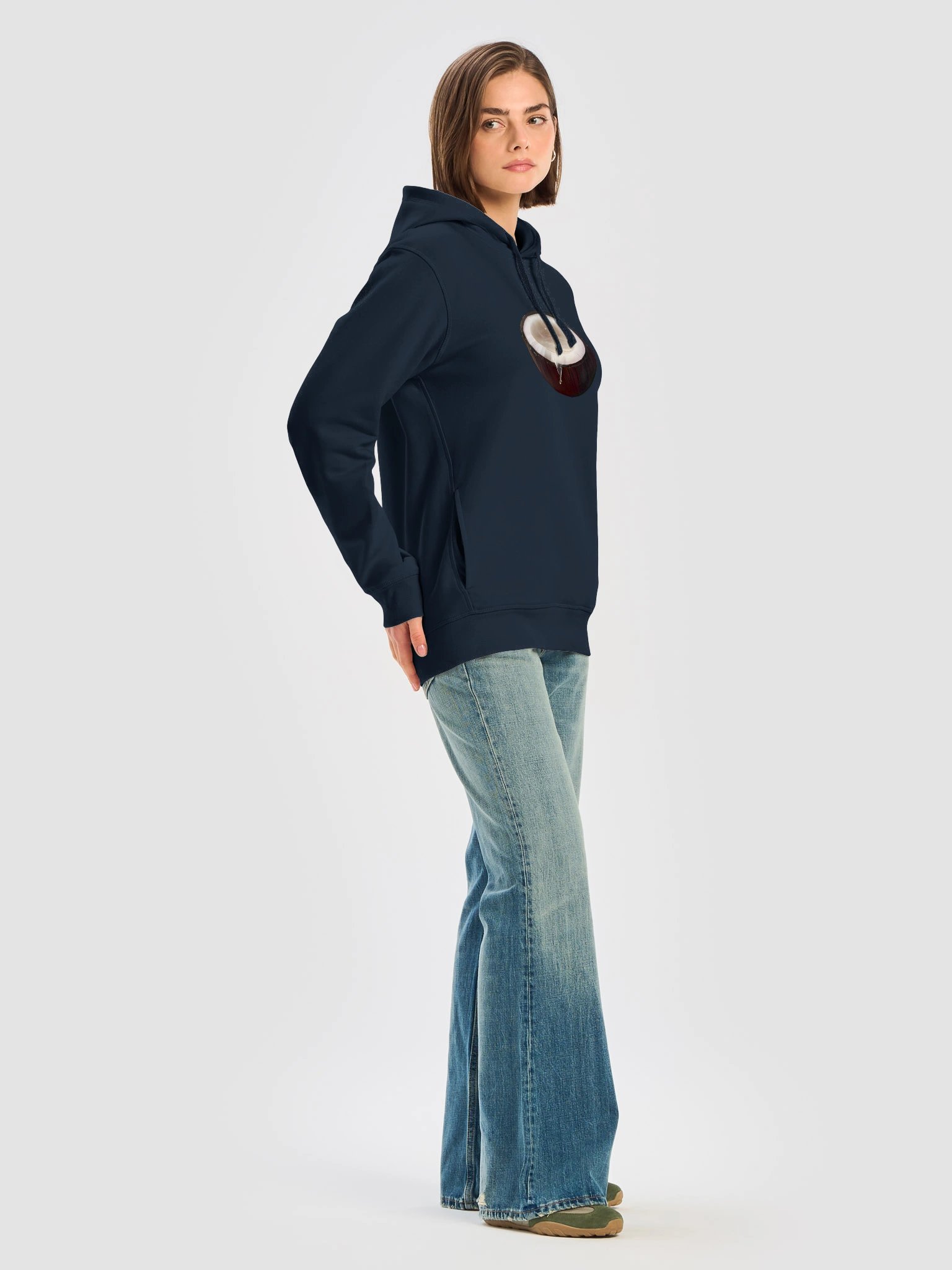 Caribbean Apples - Thirst Quencher Minimalist | Unisex Organic Side Pocket Hoodie | 4 Colors product image (8)