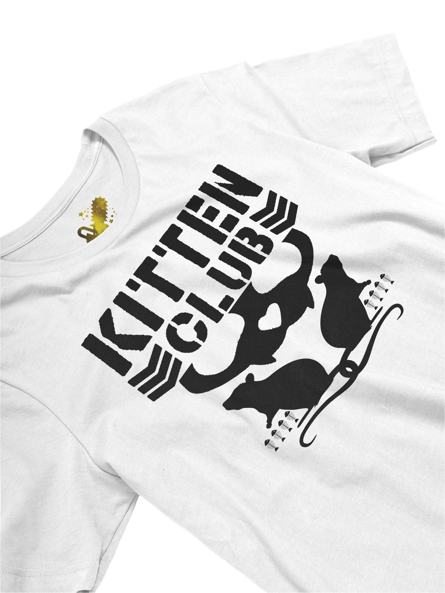 KITTEN CLUB Tee (BLK ver.) product image (2)
