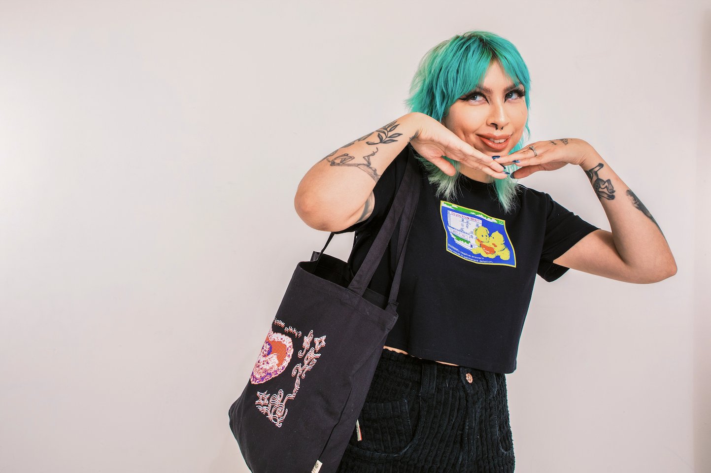 Twin Bears Crop Tee product image (4)