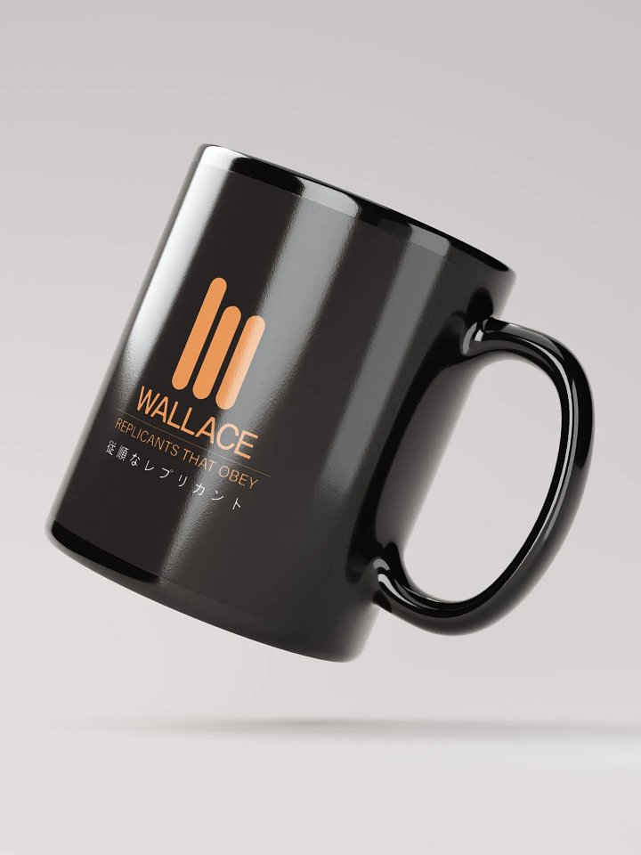 Wallace Corporation JP Black Mug product image (2)