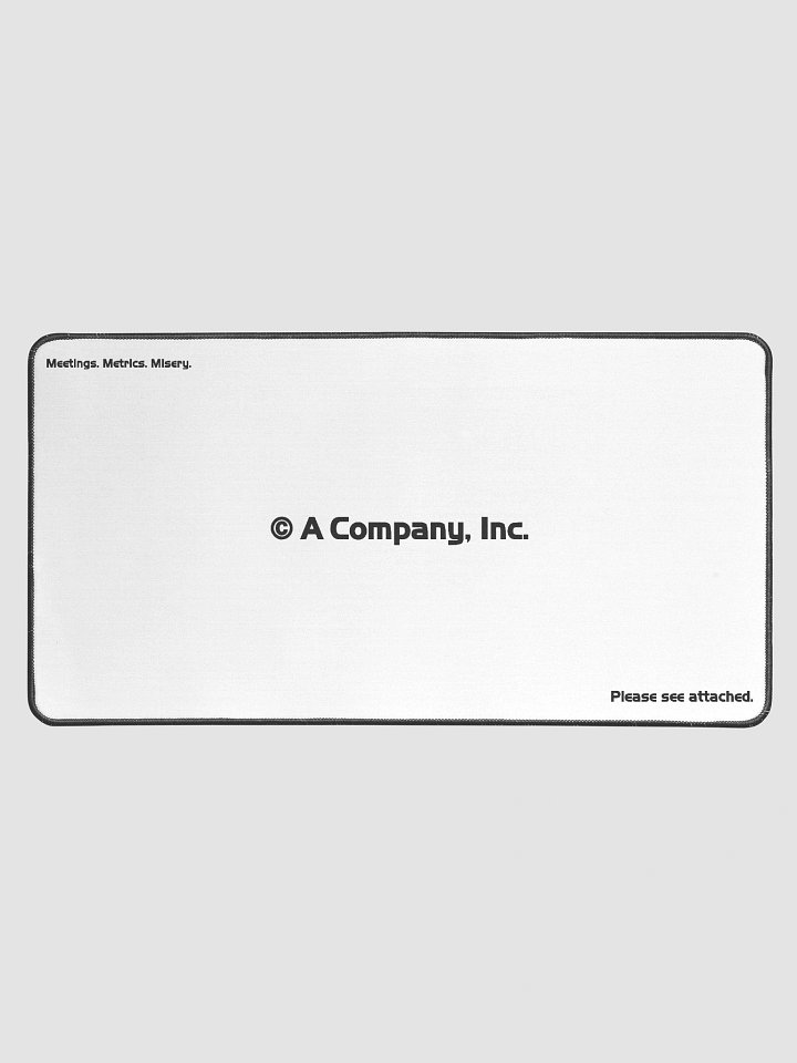 A Company, Inc. | AlmostBlack | XL Mousepad product image (1)