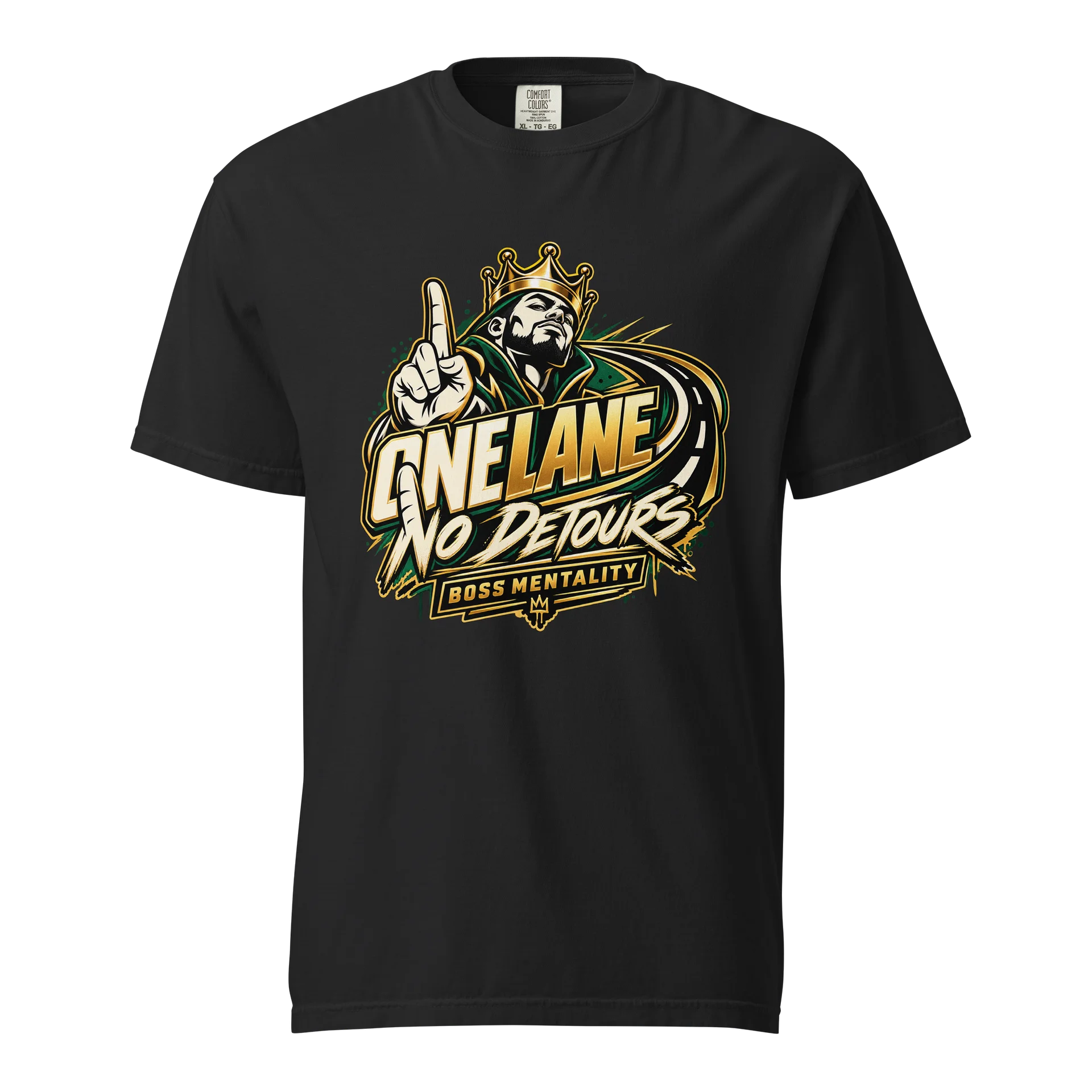 ONELANE Boss Mentality Graphic Tee product image (1)