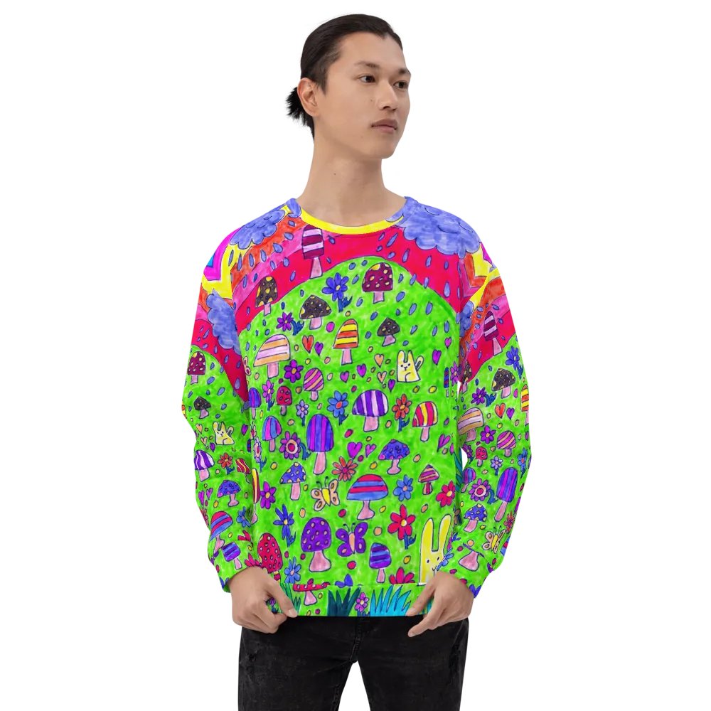 Abstract Nature's Doodle Art Unisex Sweatshirt product image (2)