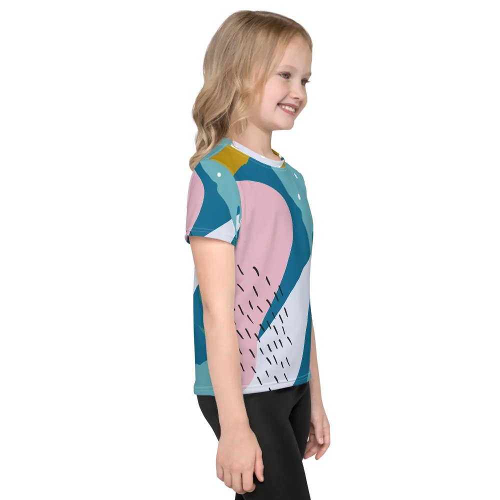 All-Over Print Kids Crew Neck T-Shirt product image (4)