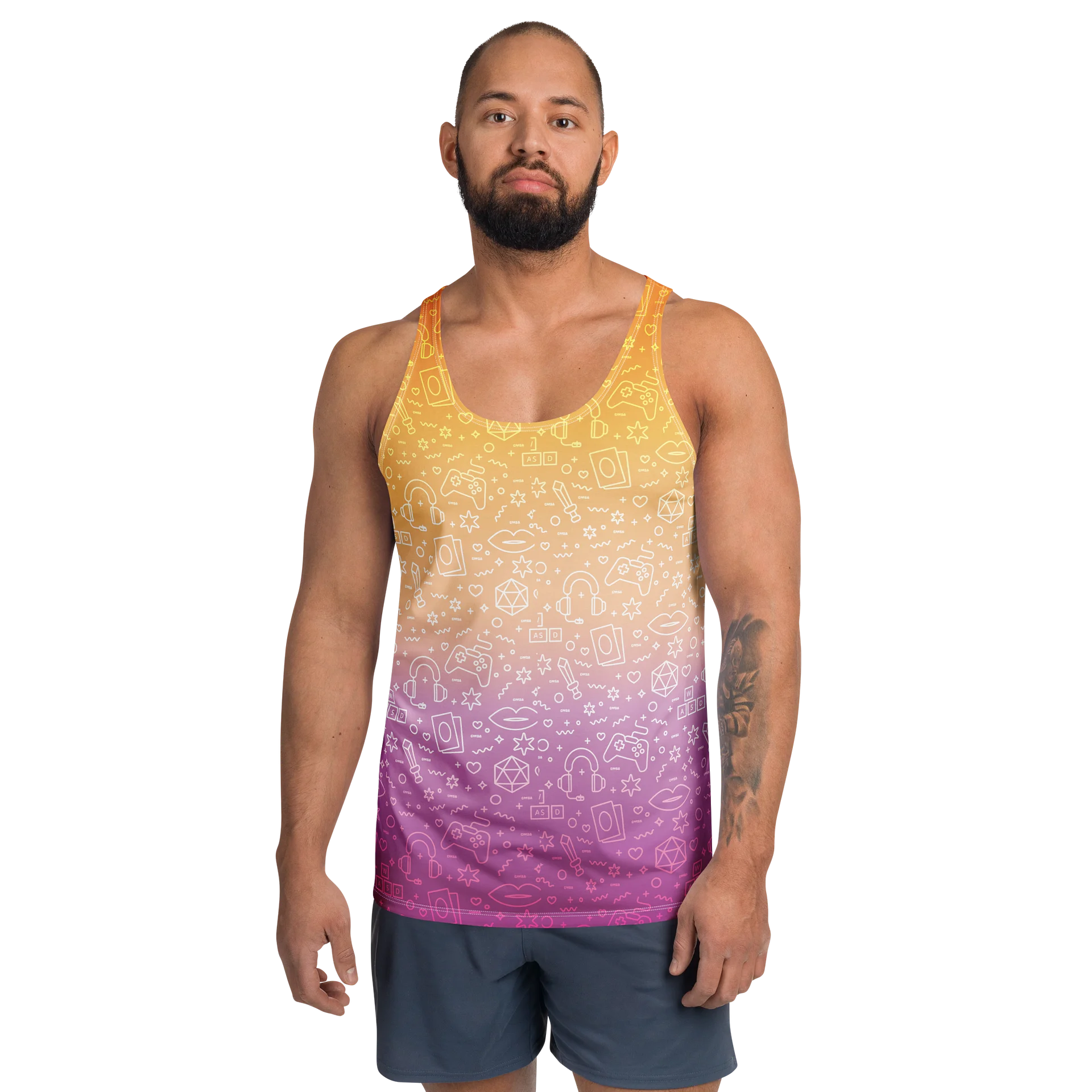 Lesbian Tank ❤️🤍🩷 product image (1)