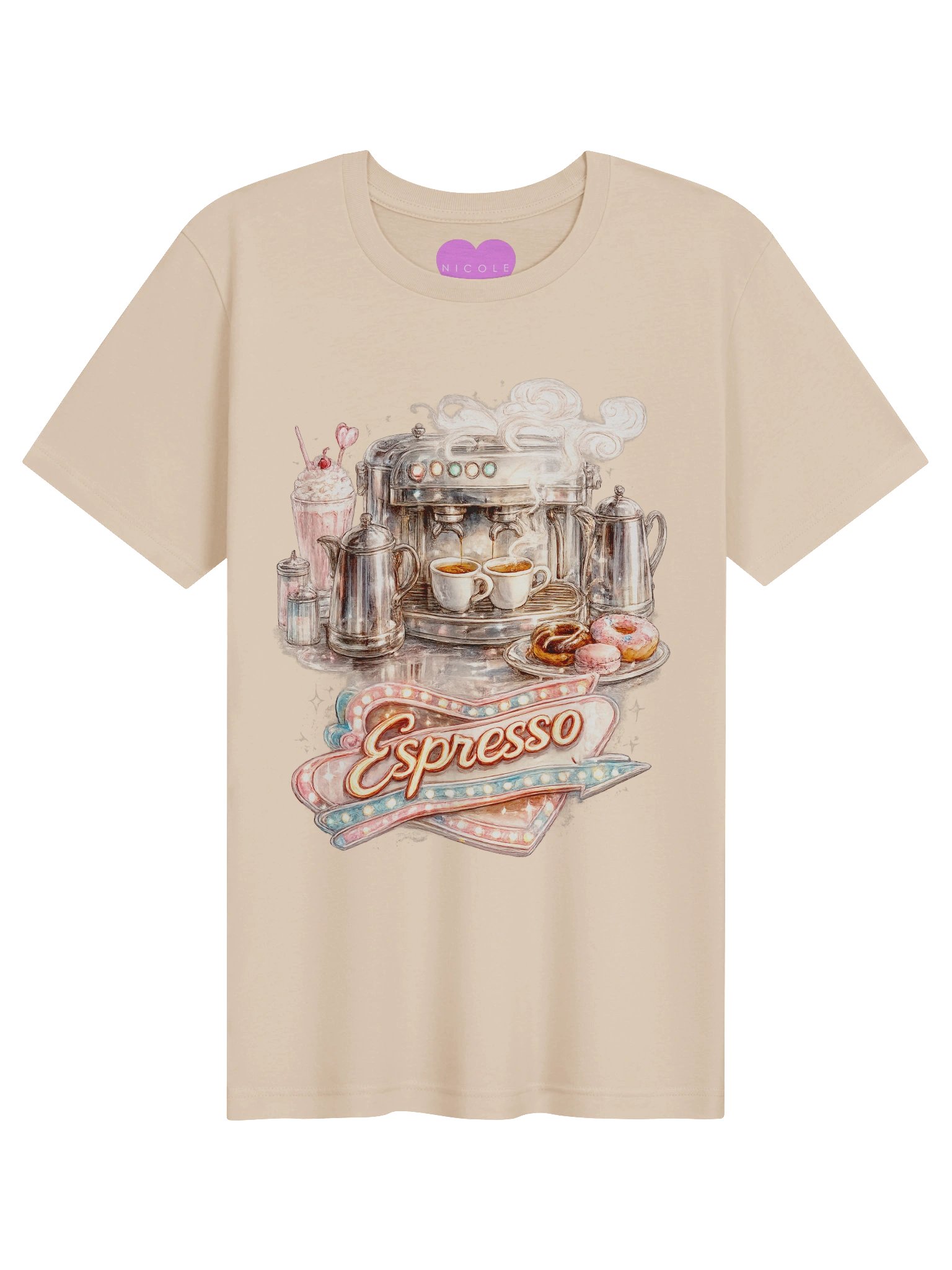 1950's Diner Espresso T-Shirt product image (51)