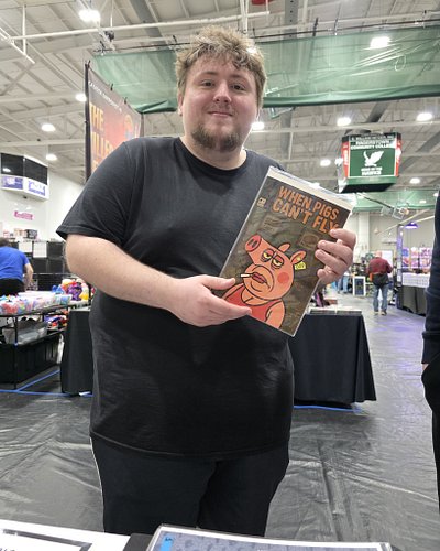 Ty for those who stopped by on day 1.

Day two tomorrow! 
 #fourstatecomiccon