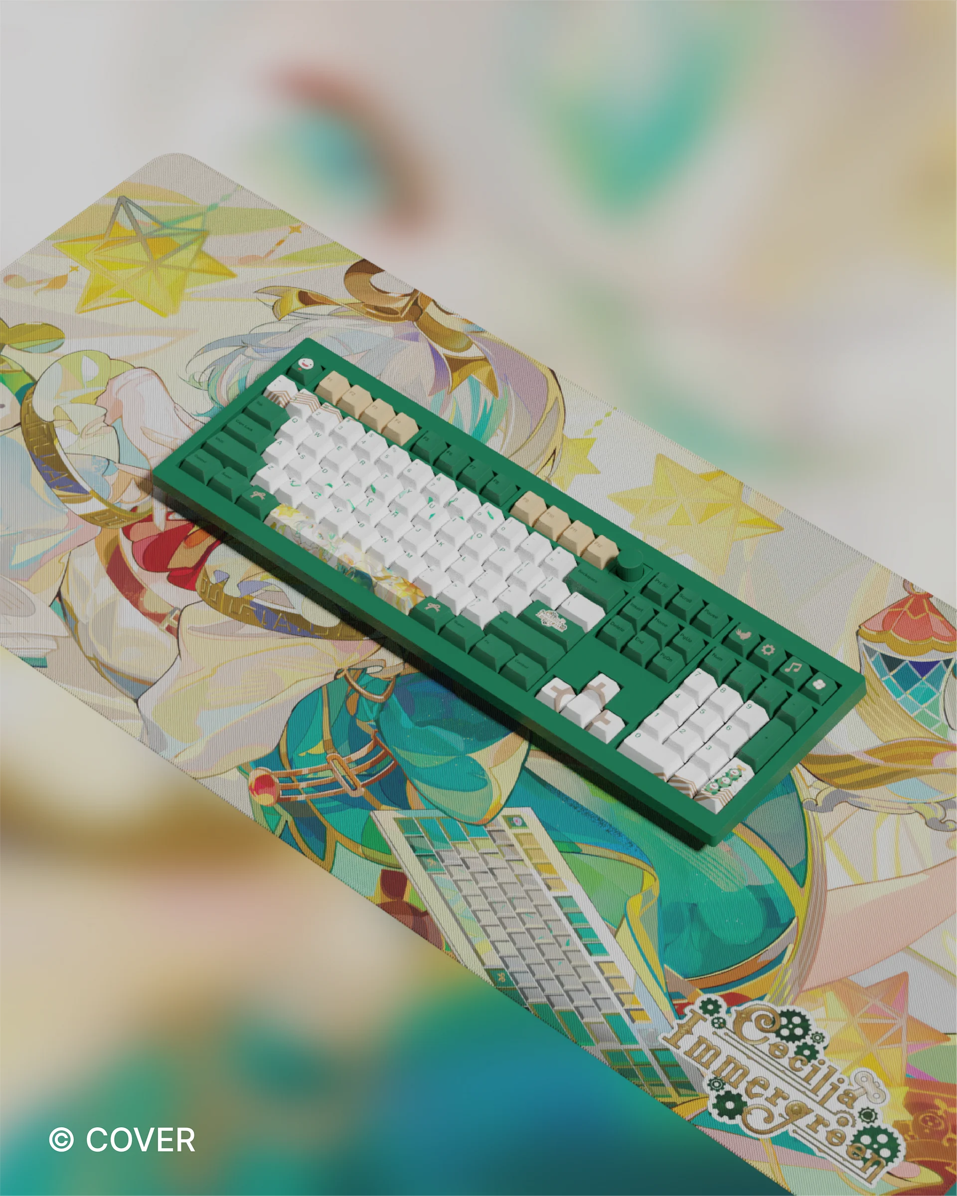 [PRE-ORDER] Cecilia Immergreen Keycap Set product image (5)