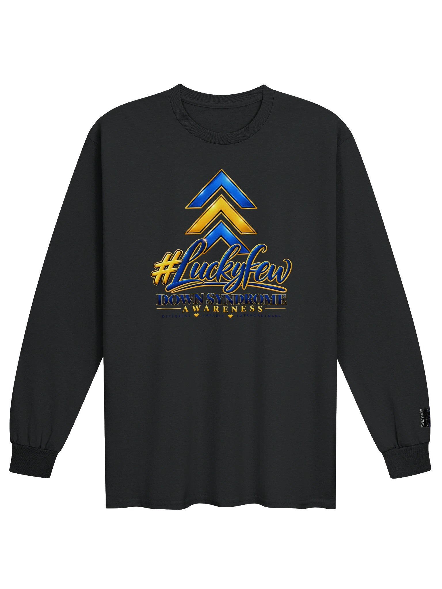Blacktop Brand "Down Syndrome Awareness" Long Sleeve Tee product image (9)
