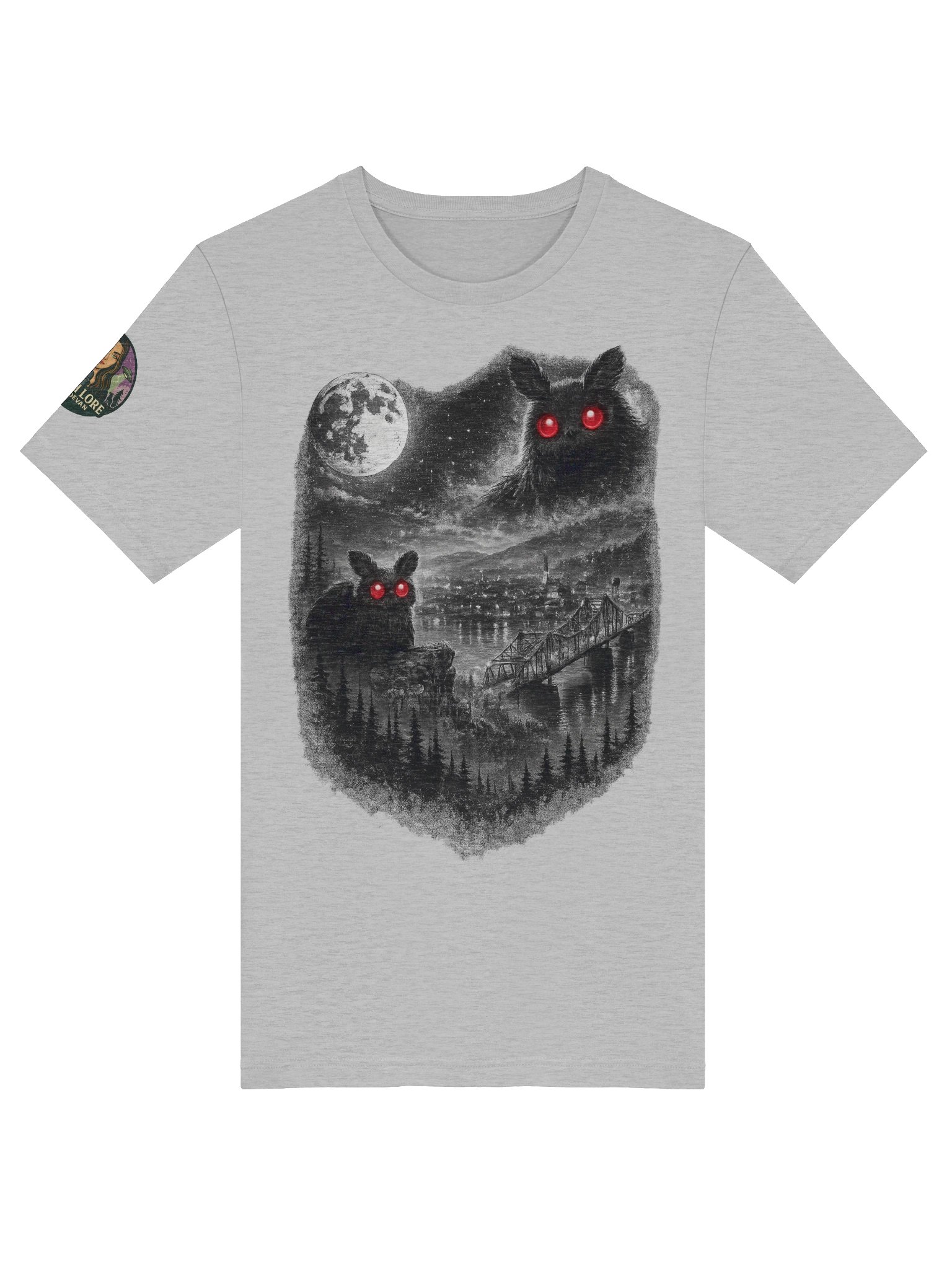 SENTIMENTAL MOTHMAN SUPER SOFT T-SHIRT product image (65)