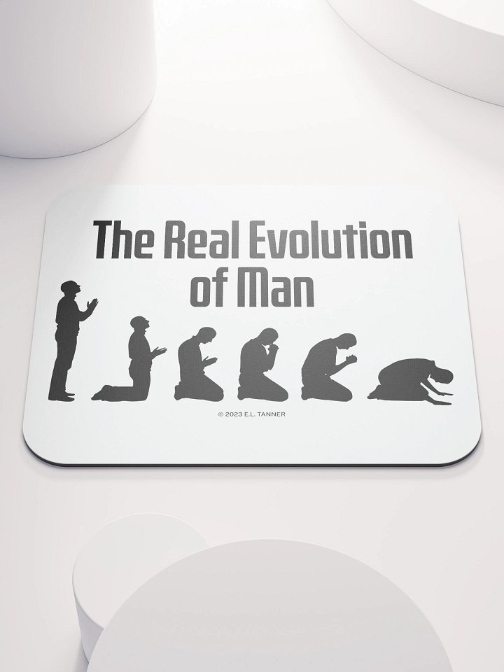 The Real Evolution of Man, Mouse Pad product image (1)