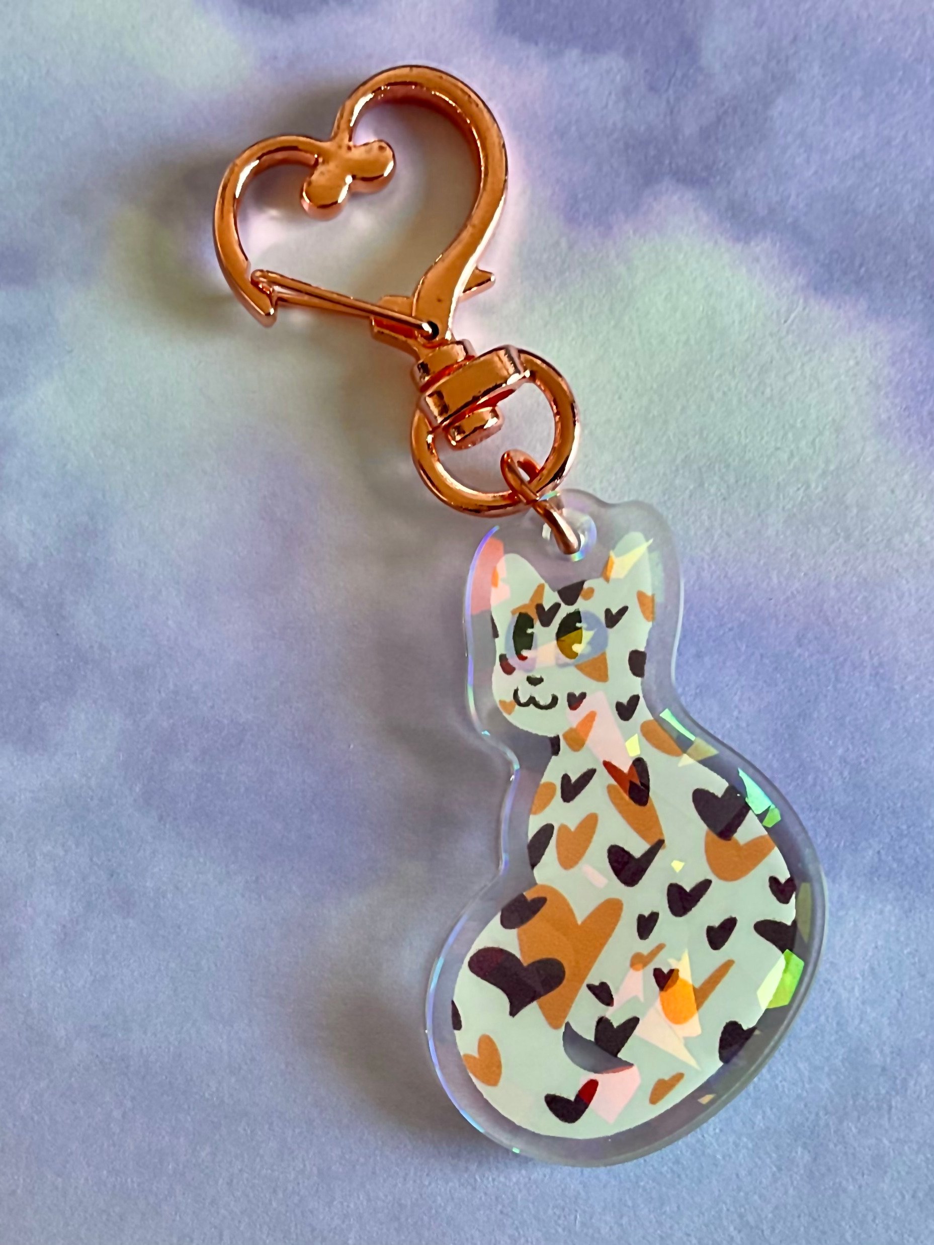 "Heart Calico" charm product image (1)