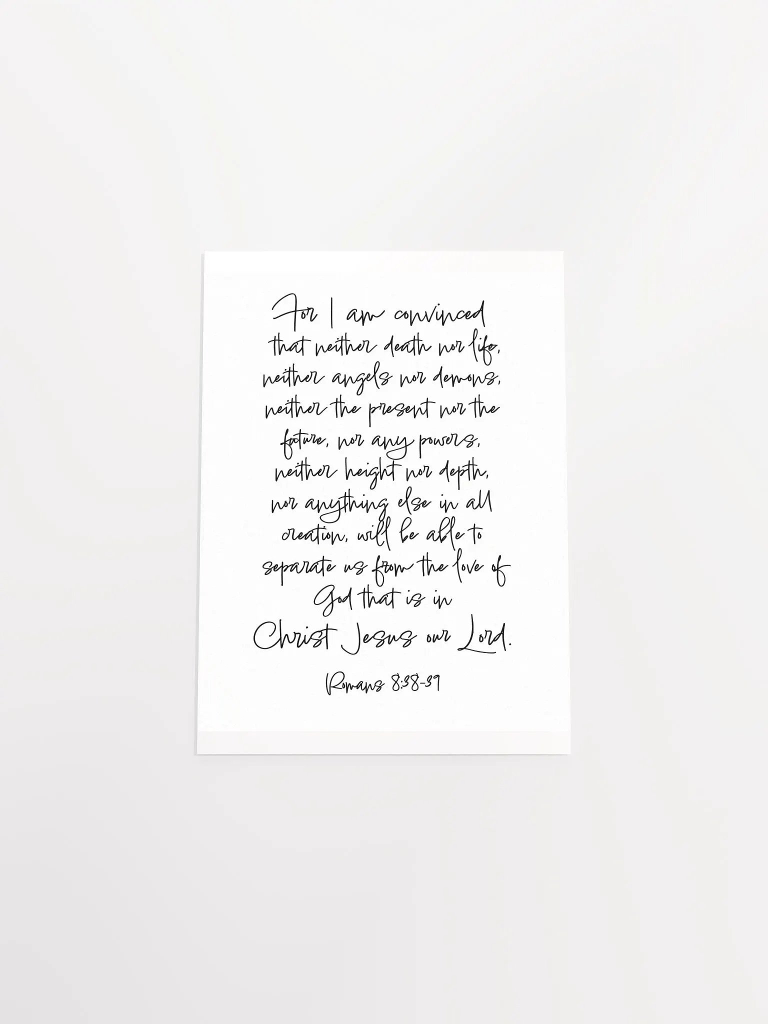 Nothing Can Separate us from the Love of God - Print product image (4)