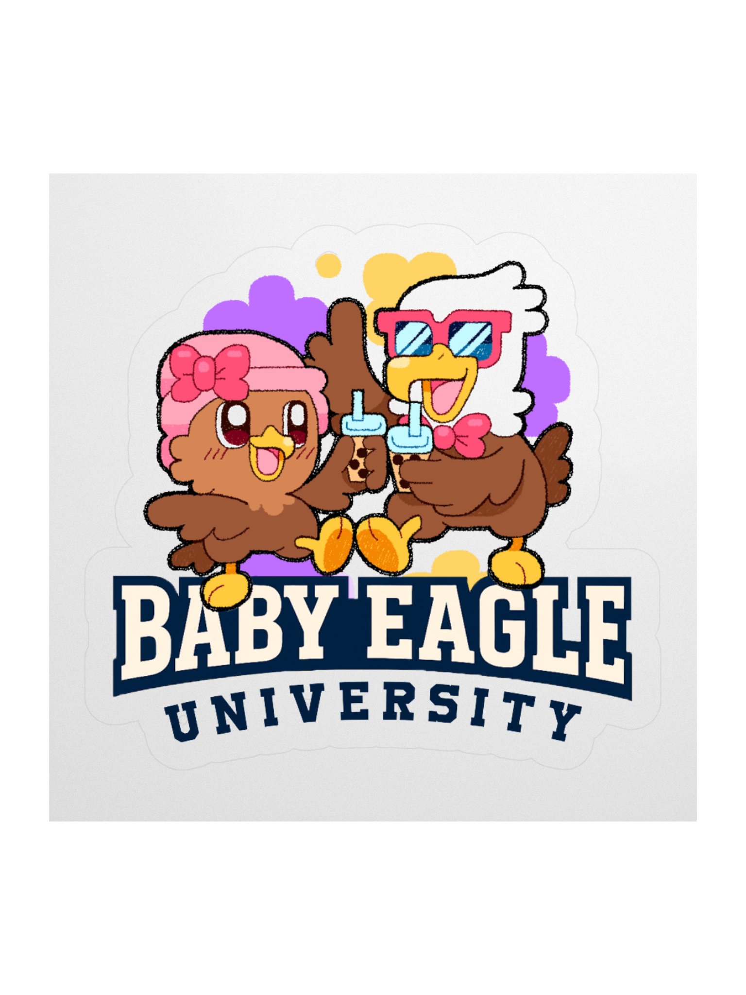 Eagle University Sticker (Single) product image (1)