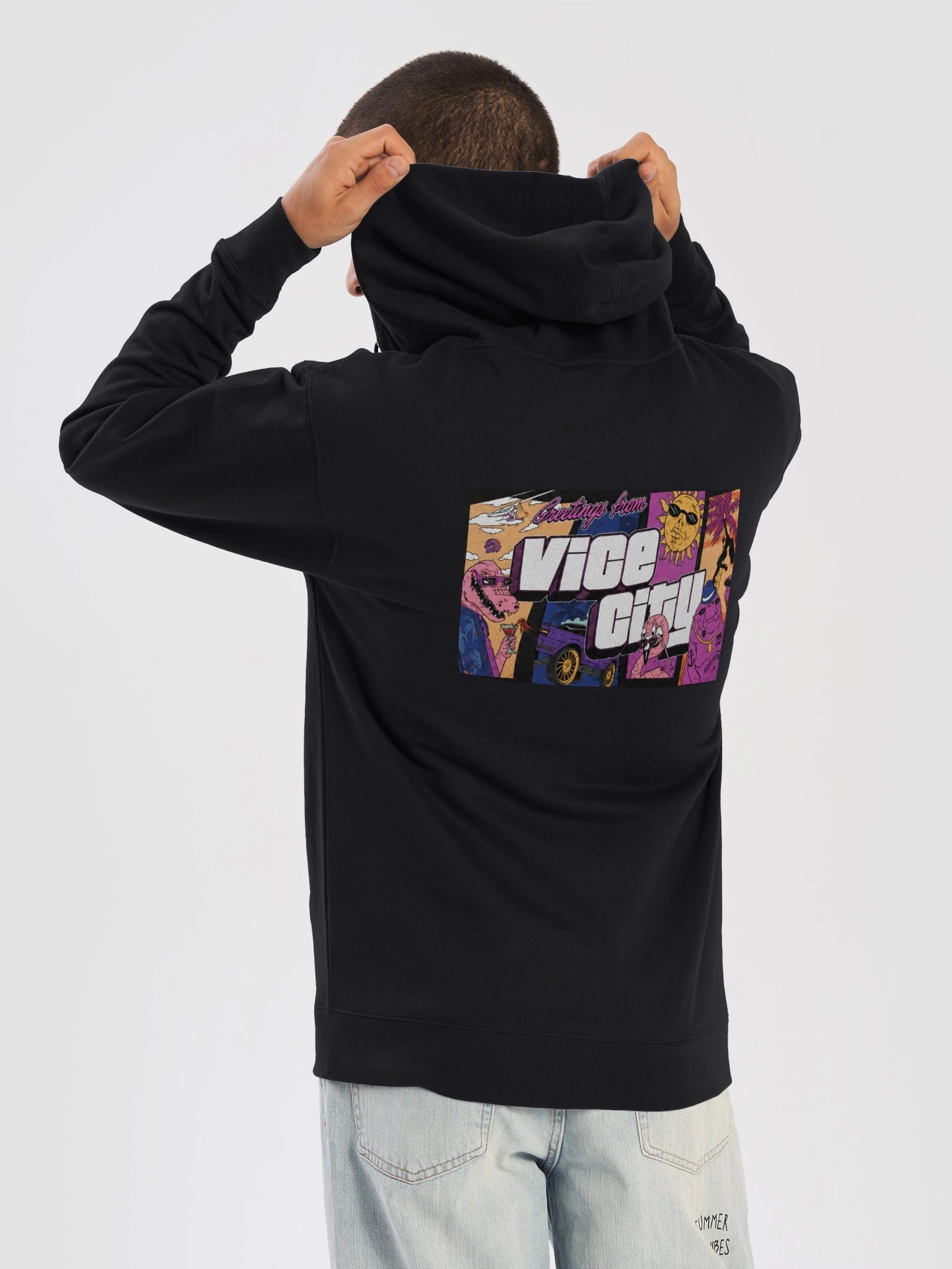 GTA VI Vice City Fleece Zip-Up product image (2)