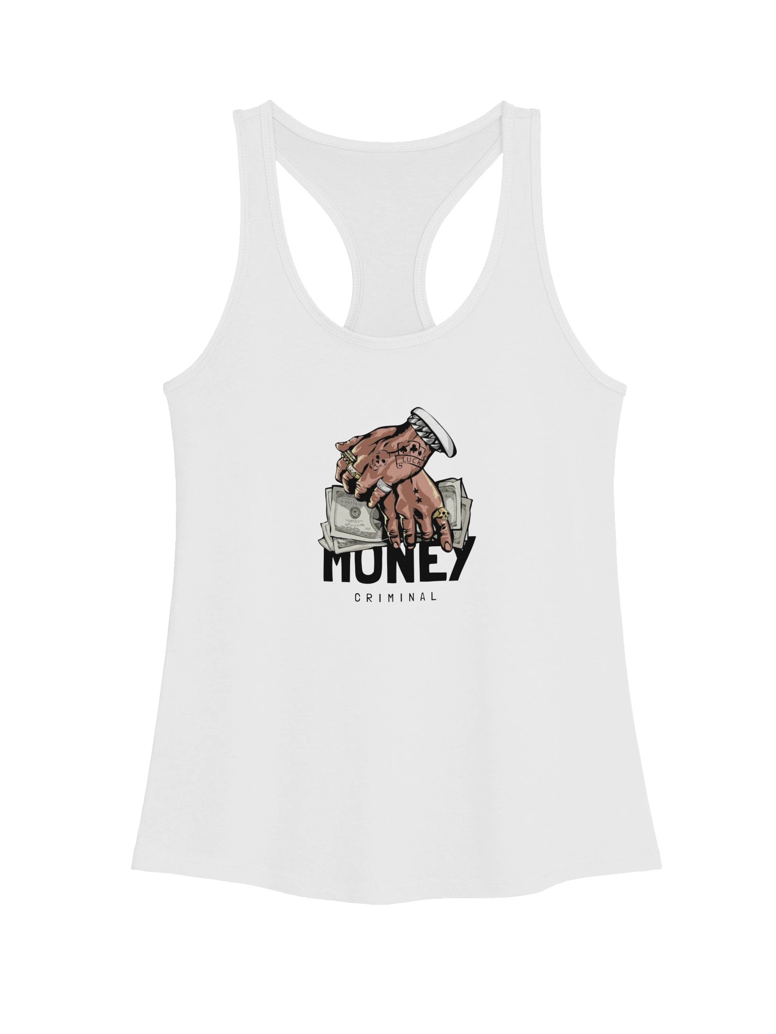 FURBITO MONEYLUCK Tank Top Racerback product image (1)