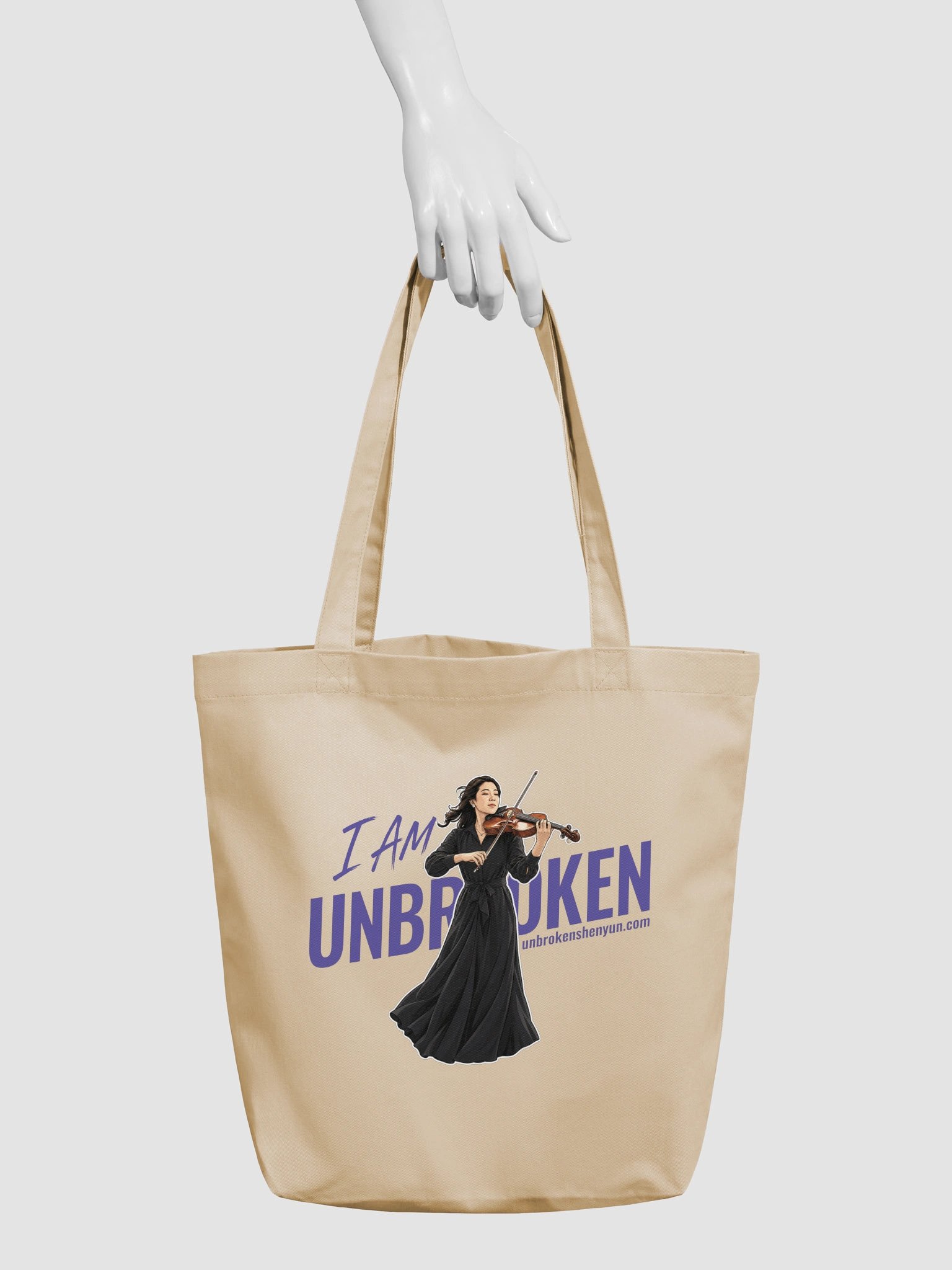 UNBROKEN Tote - Cream (Musician) product image (3)
