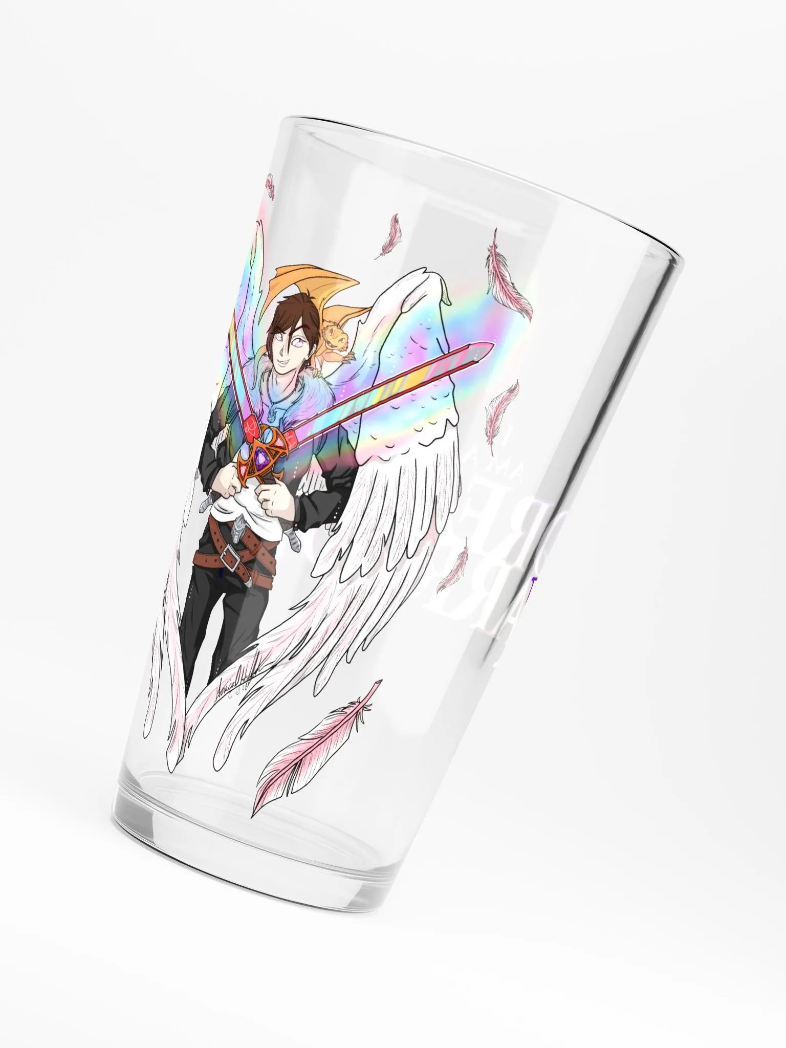 Warrior PRIDE Pint Glass product image (6)