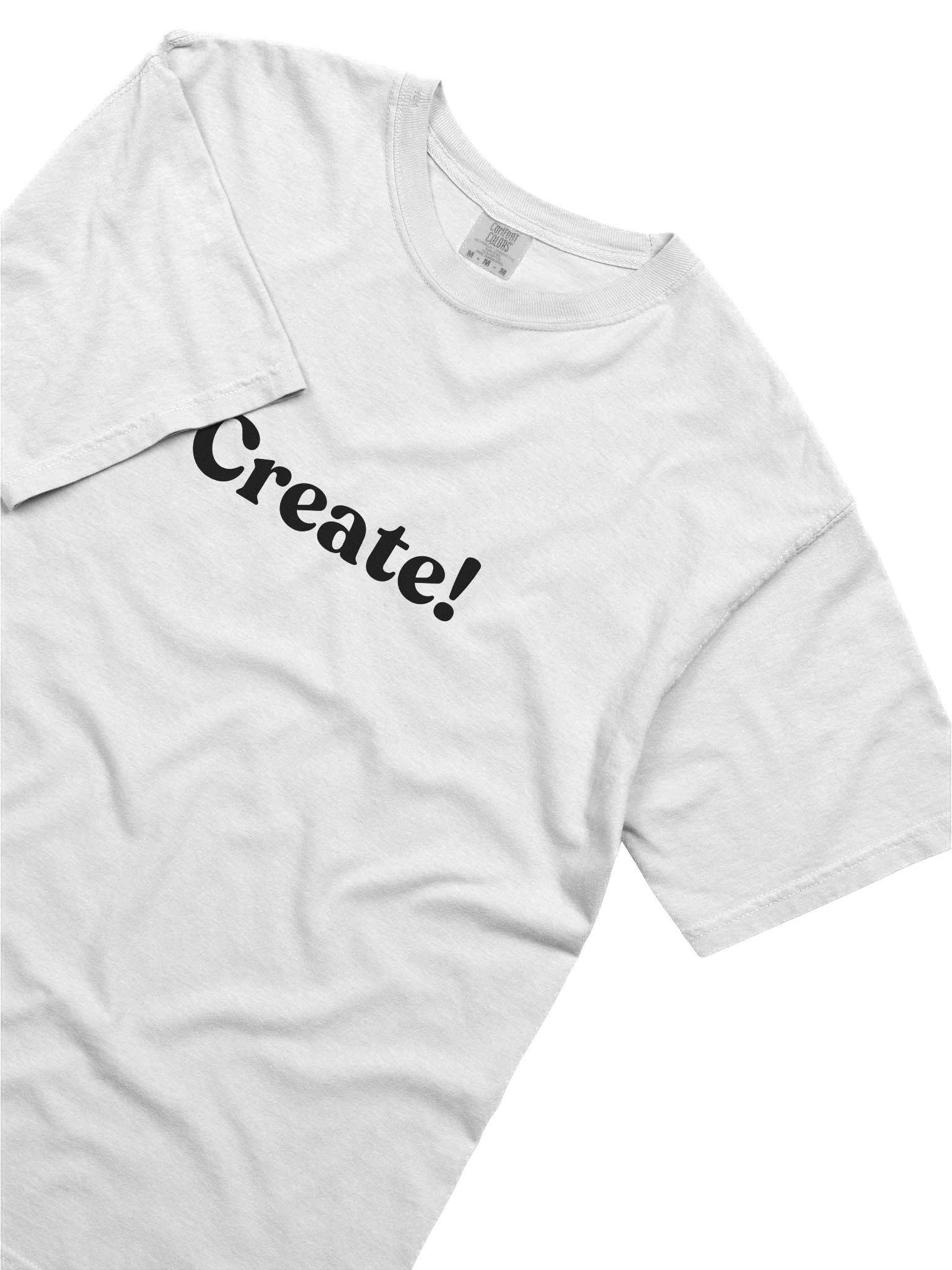 Create! White Tee product image (5)