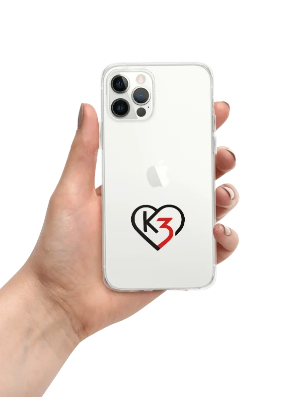 Carry the Feeling™ | Heartmark iPhone Case | Clear Minimal Protective Case product image (2)