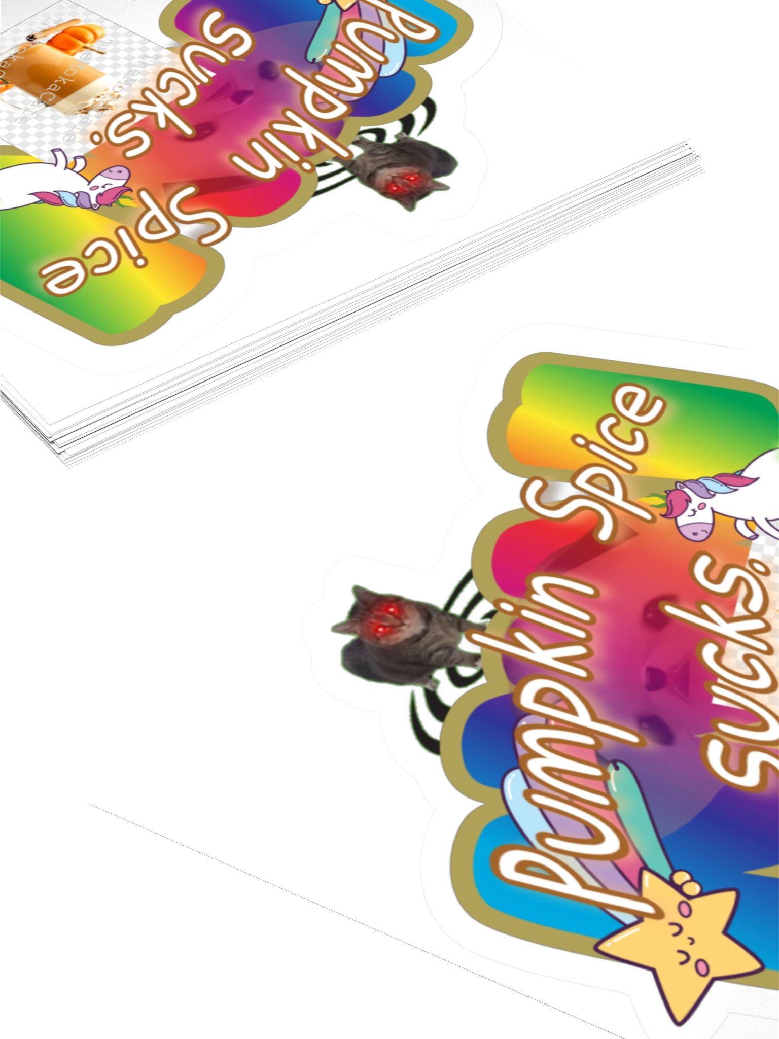 Pumpkin Yikes Sticker product image (8)