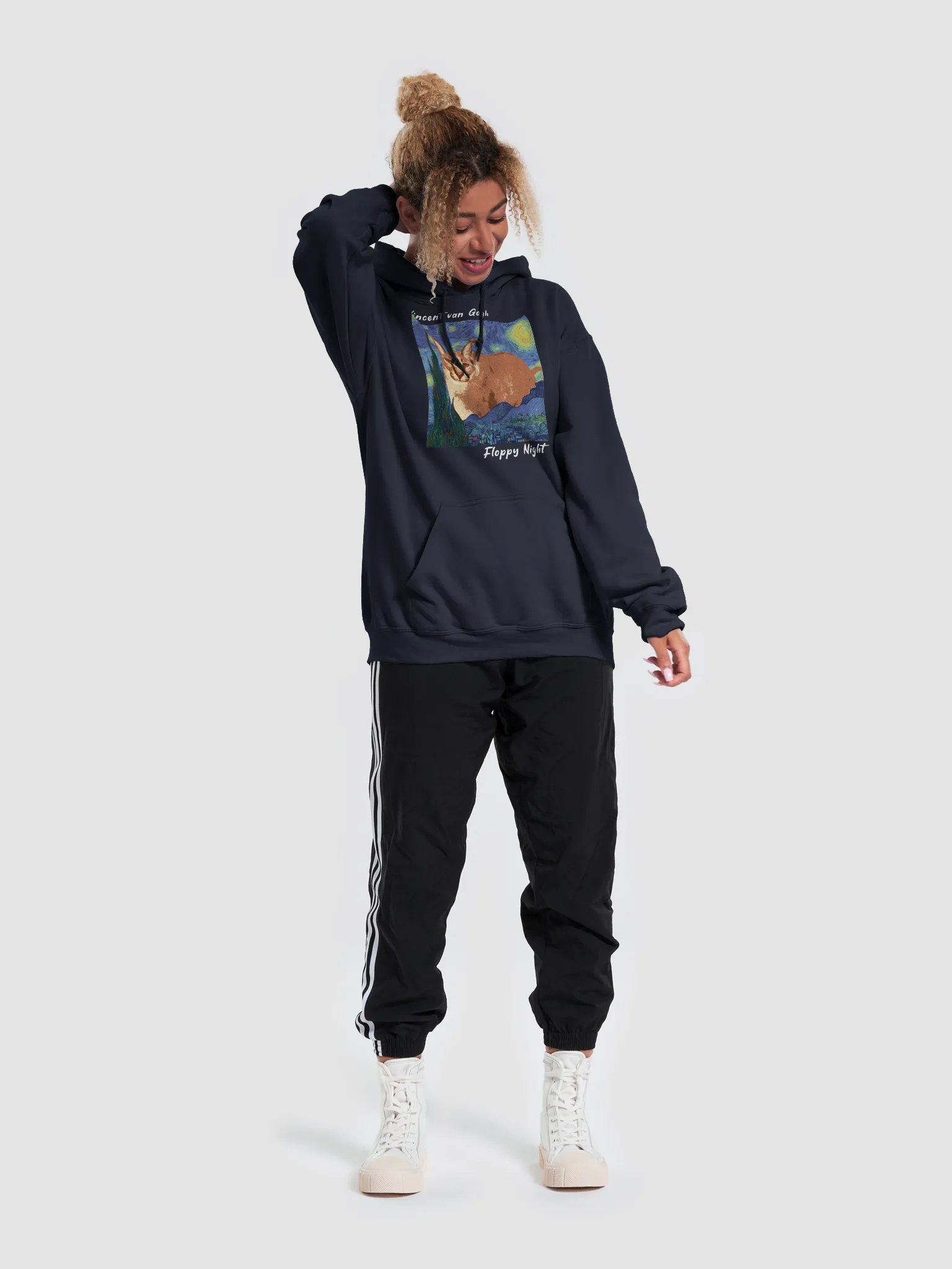 Gosha "Starry Night" Art Hoodie product image (5)