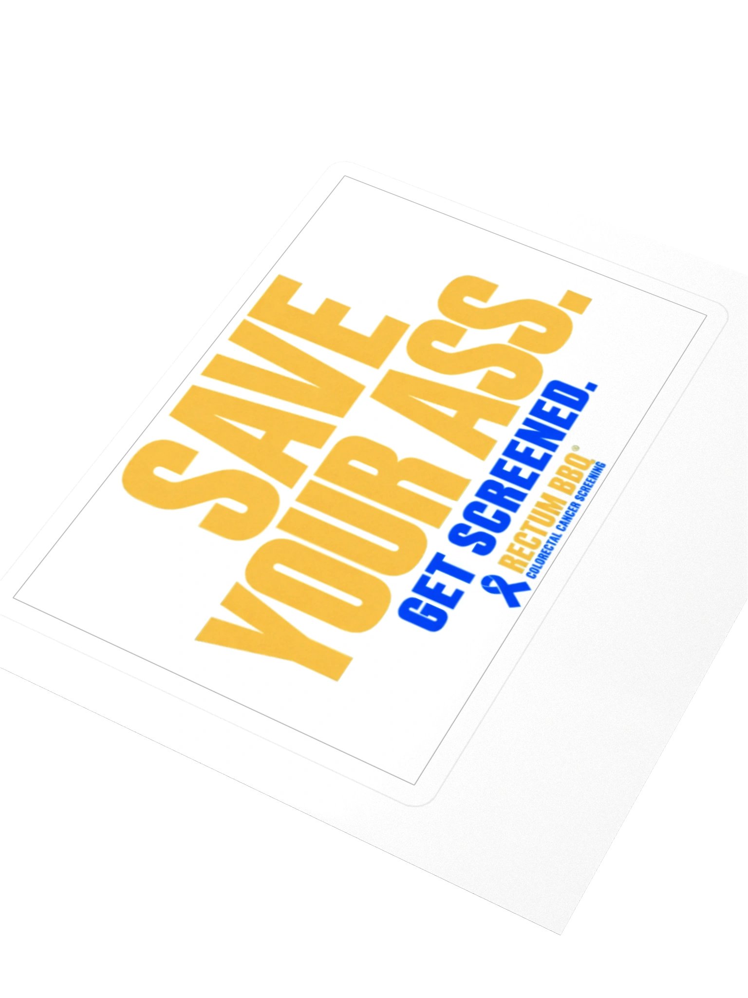 Save Your Ass Sticker product image (9)