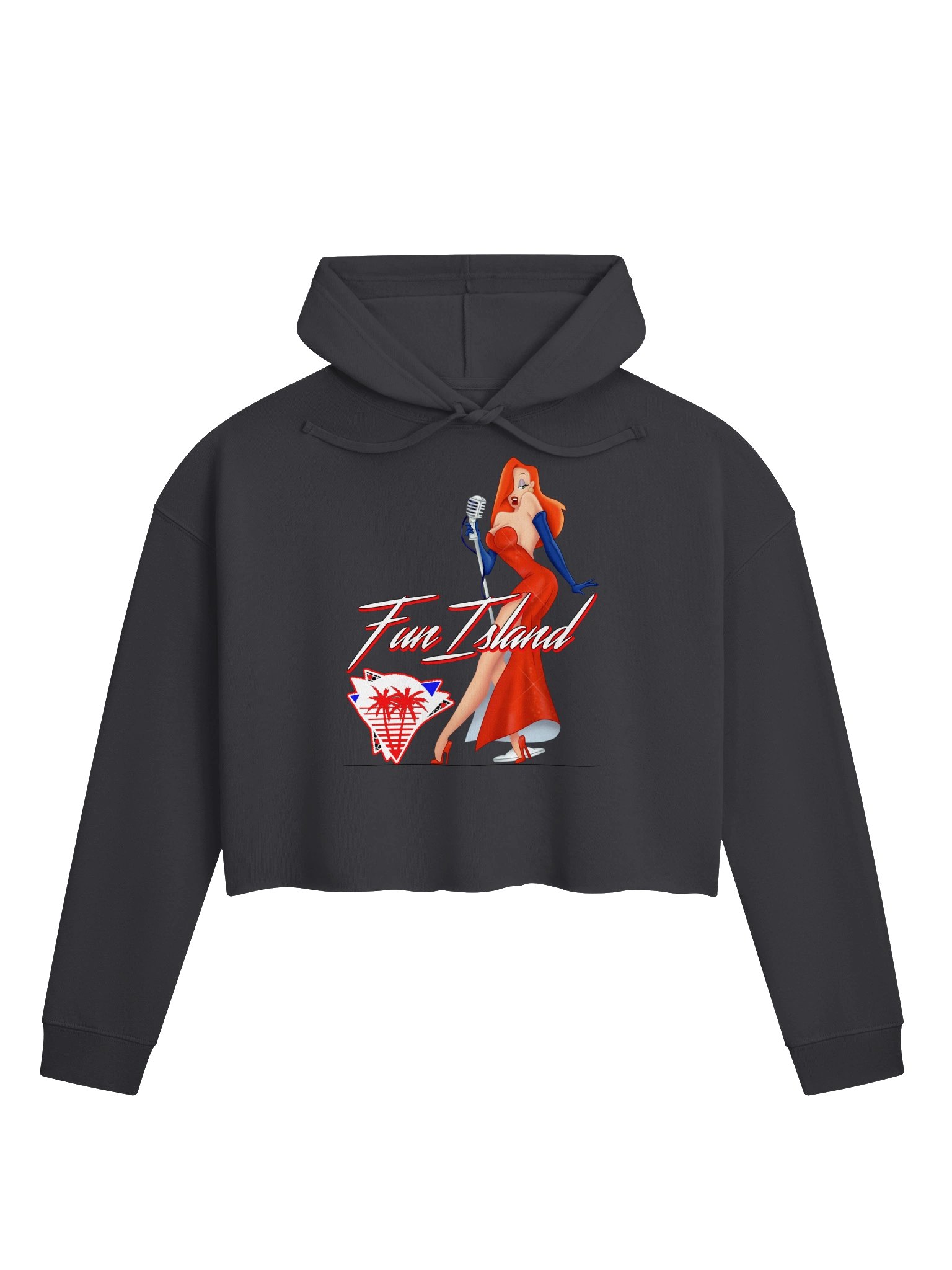 JESSICA RABBIT CROP HOODIE product image (1)