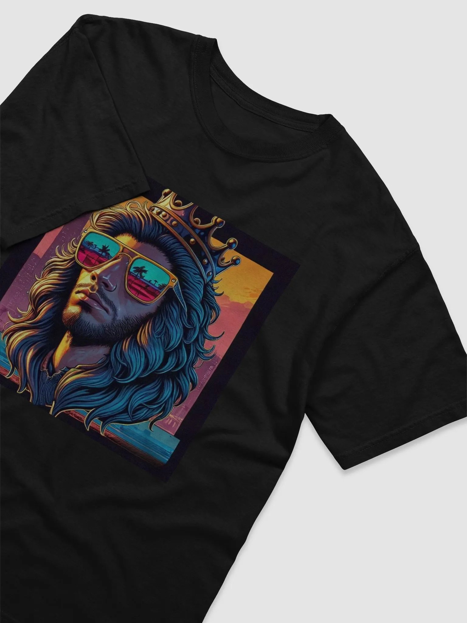 Tropical Crowned King T-Shirt product image (1)