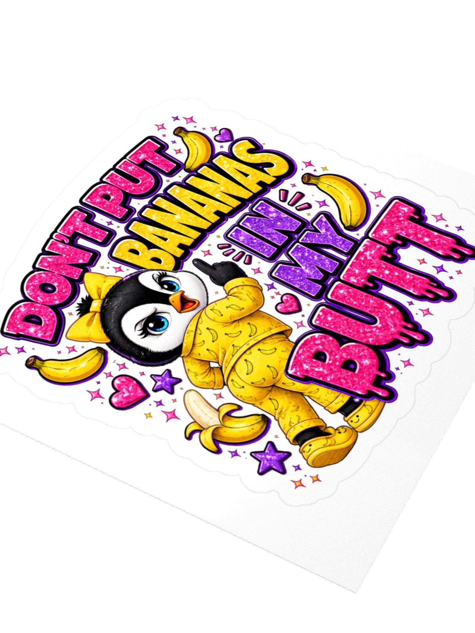 Don't Put Bananas Lulu Sticker product image (3)