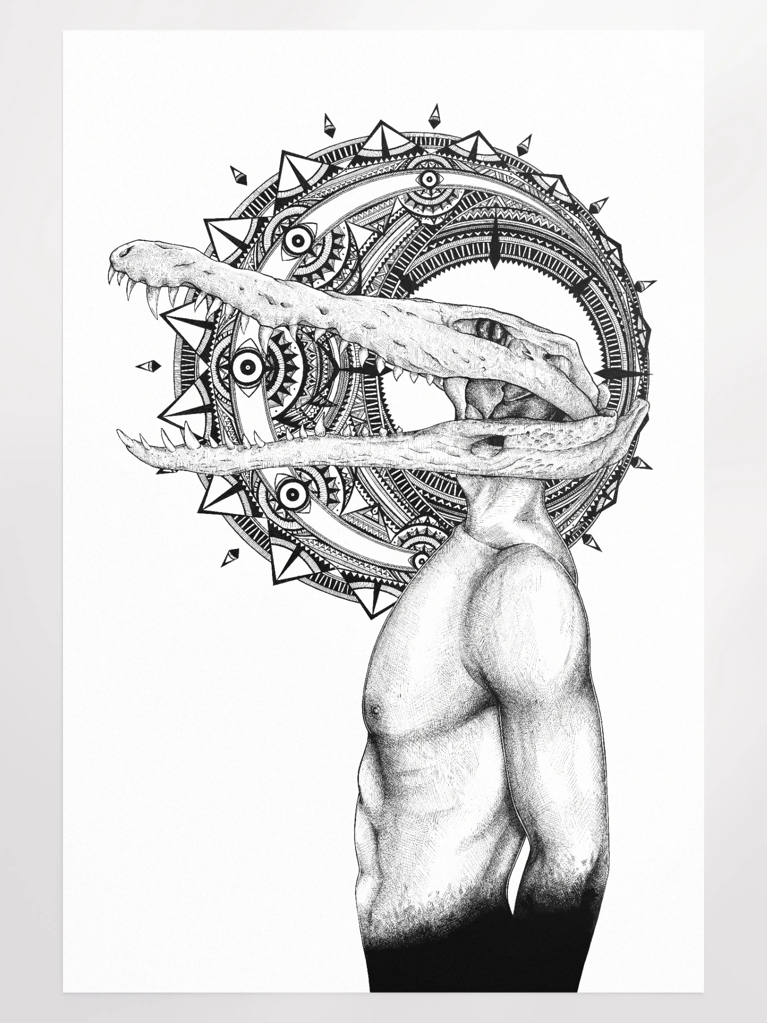 Hold my Head III • Print product image (1)