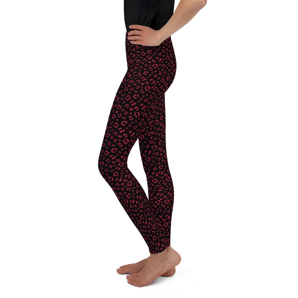 Youth Cheetah Print leggings product image (9)
