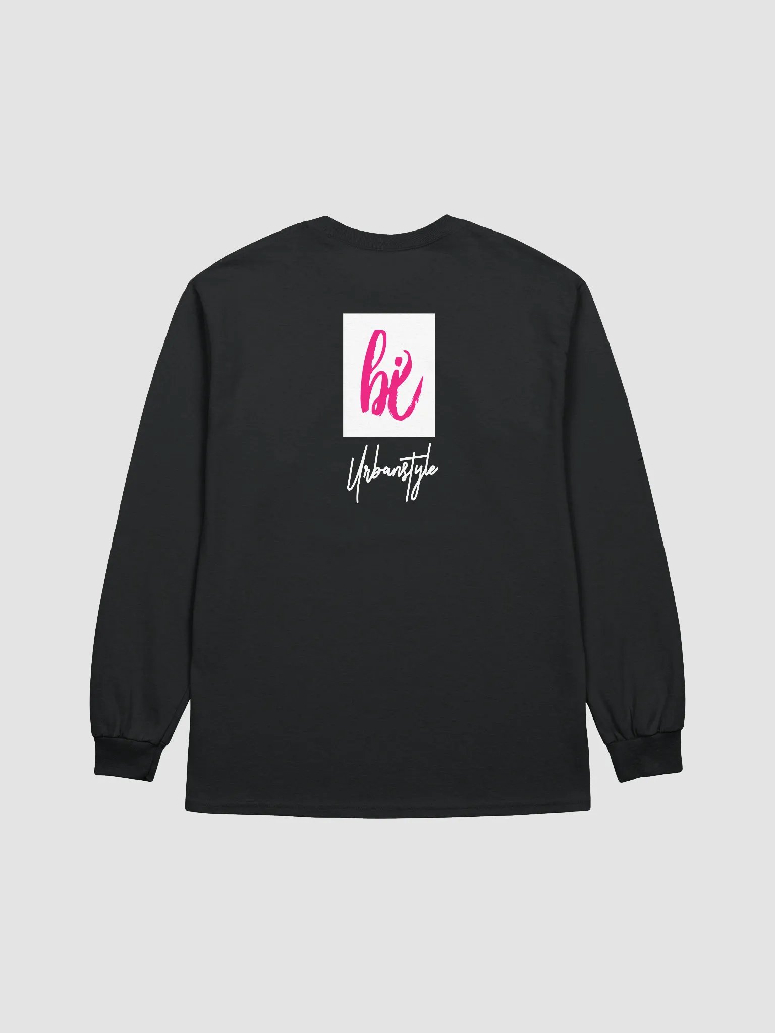 Bold Pink bi Long Sleeve Tee product image (2)