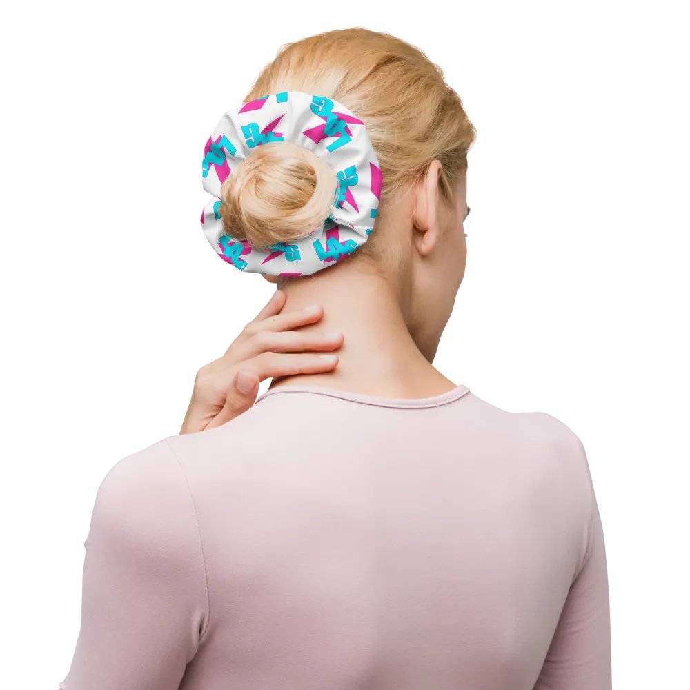 LAG Scrunchie with Bow (White) product image (11)