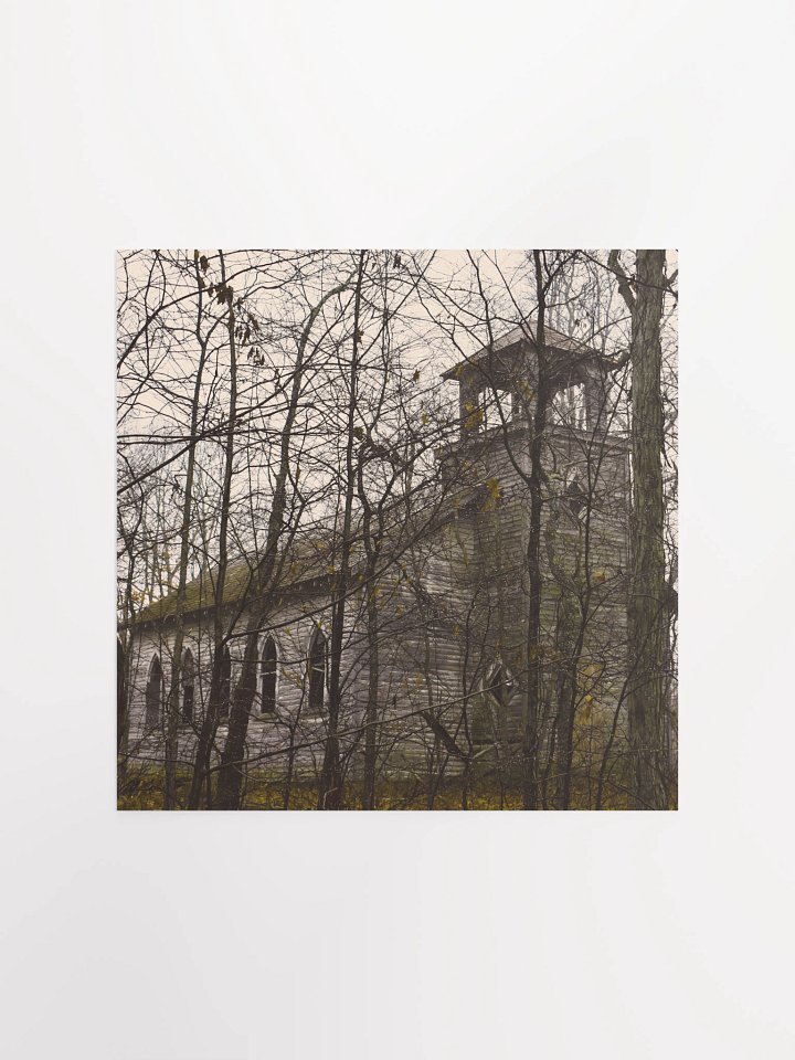 Church in the woods Photo Print product image (1)