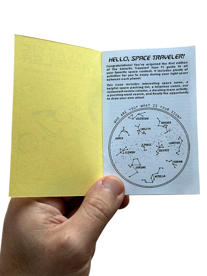 The Galactic Traveler, Issue #1 product image (2)