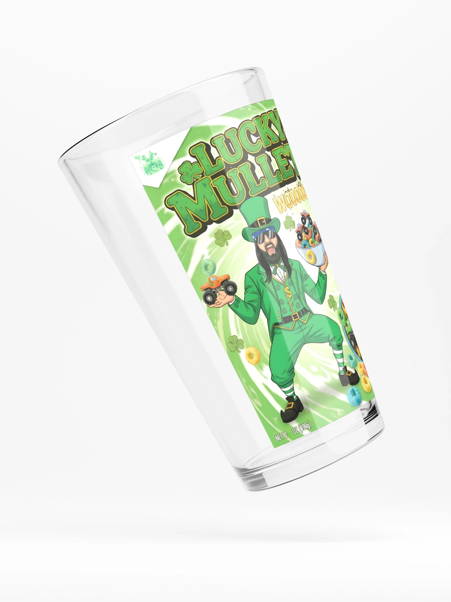 Shaker Pint Glass : LUCKY MULLET product image (4)