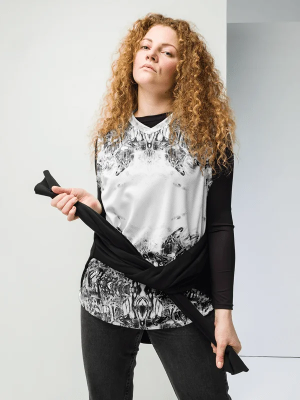 Shattered Monolith | Recycled Basketball Jersey product image (4)