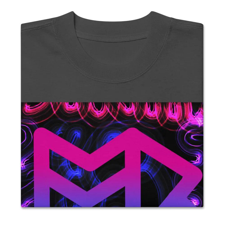ToRk Rune Oversized Faded T-Shirt (Bisexual Tones) product image (2)
