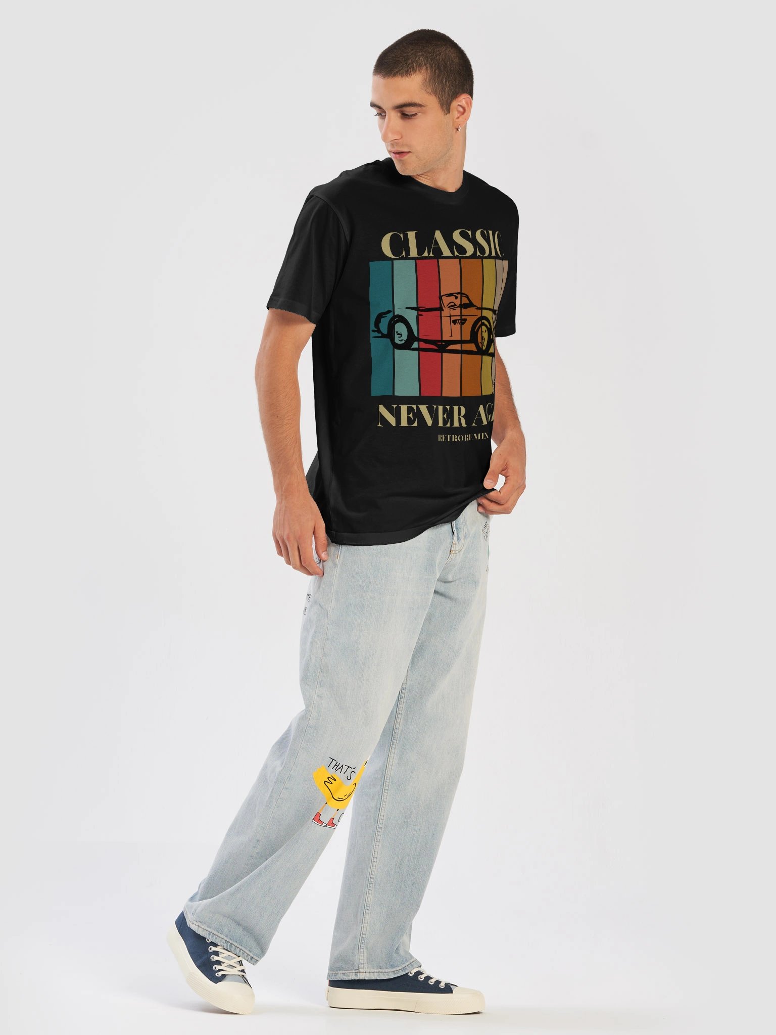 Retro Classic Convertible Never Ages Tee product image (2)