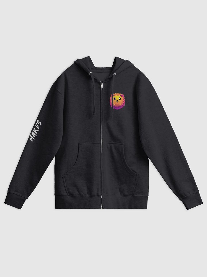 Hedgehog Makes Zip Up Hoodie product image (1)