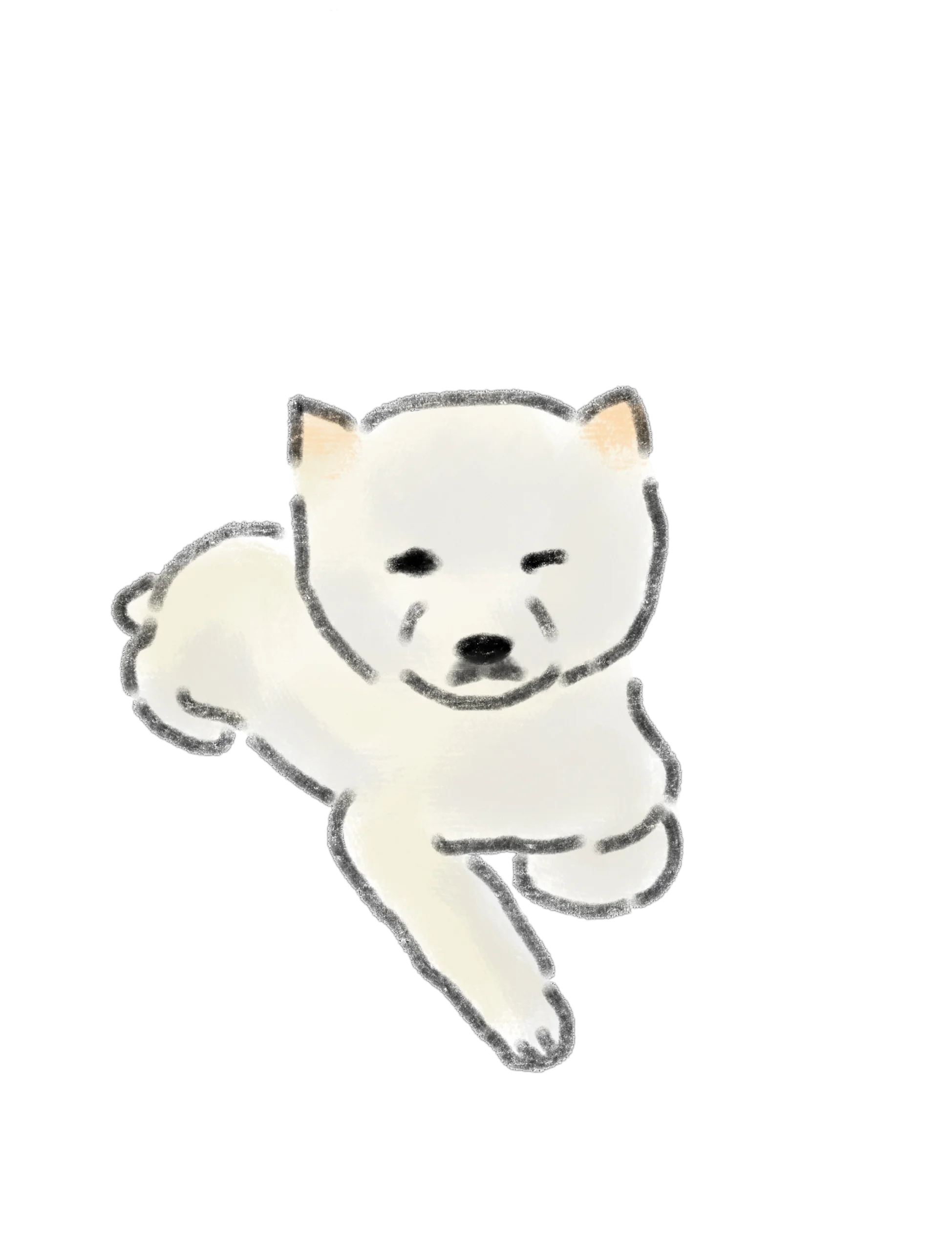 15 Cute Hand-Drawn Dog PNG Clipart Bundle product image (11)