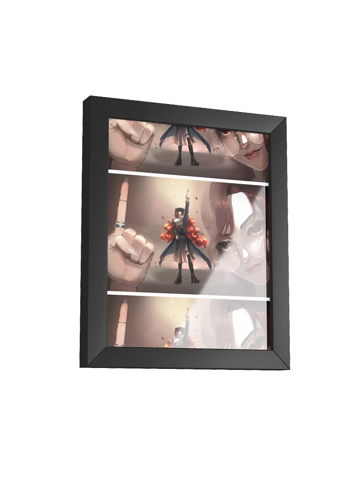 Calistalize 1K Celebration Framed Portrait Print (8’’ × 10’’) — Limited Edition product image (2)