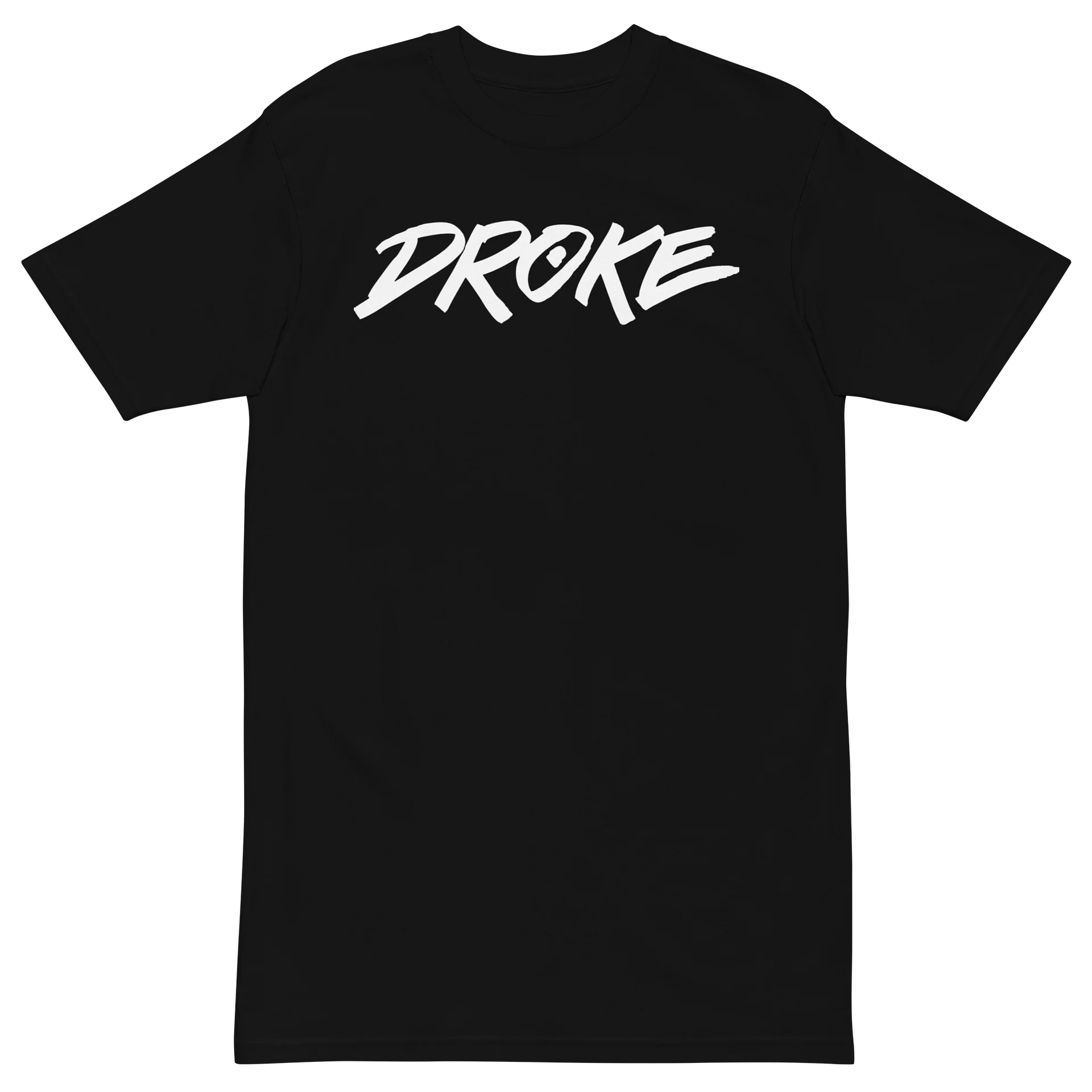 DROKE - White DROKE Logo T-shirt product image (2)