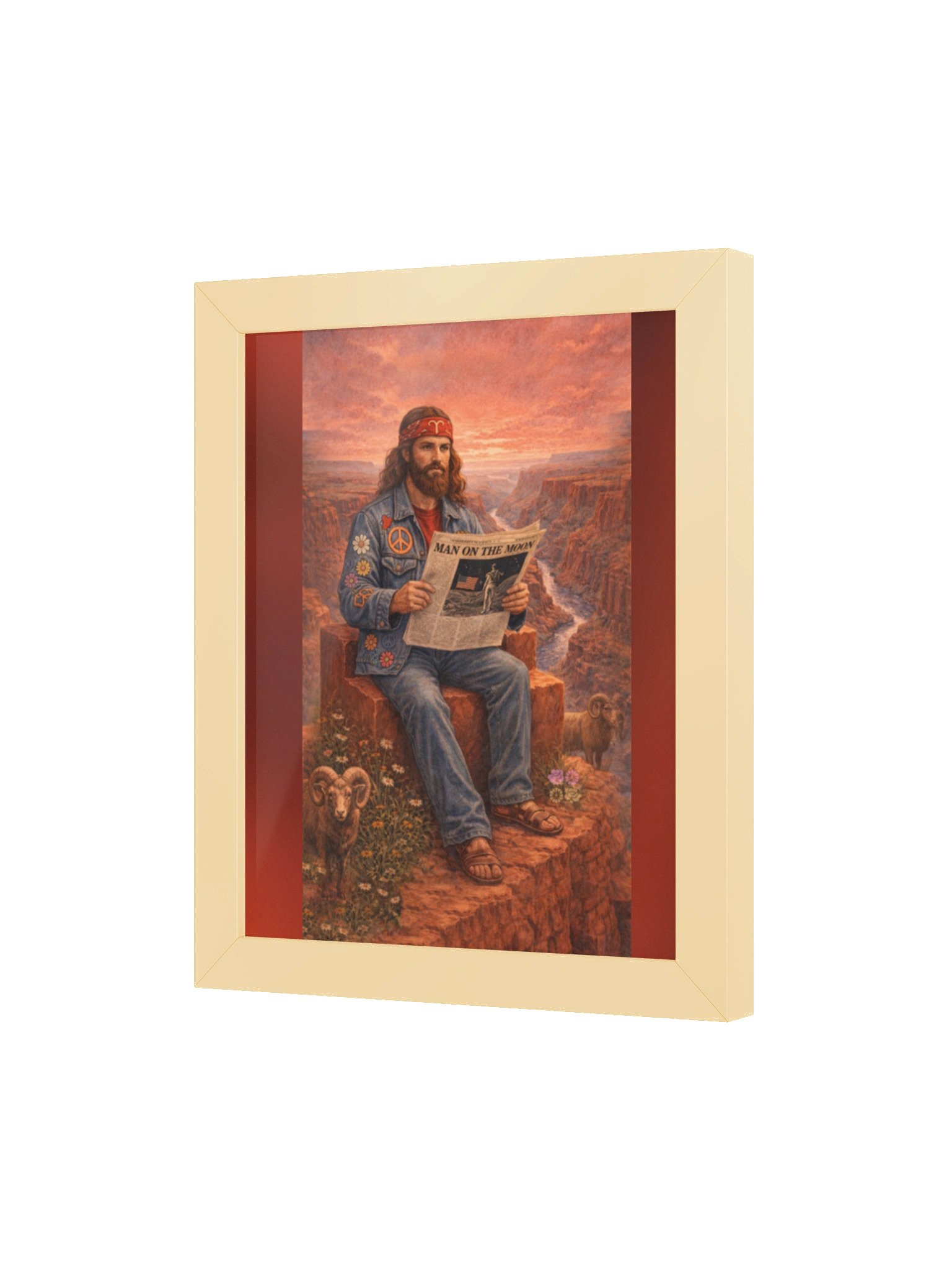4 The Emperor Tarot Art Framed Poster product image (3)