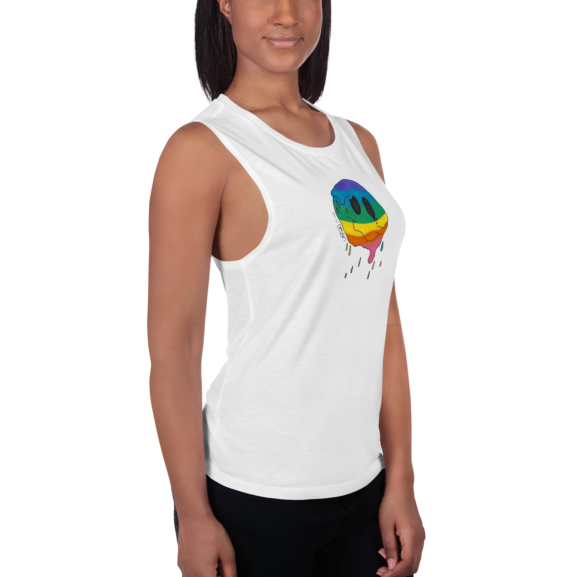 Melted Smiley Tank Top product image (3)