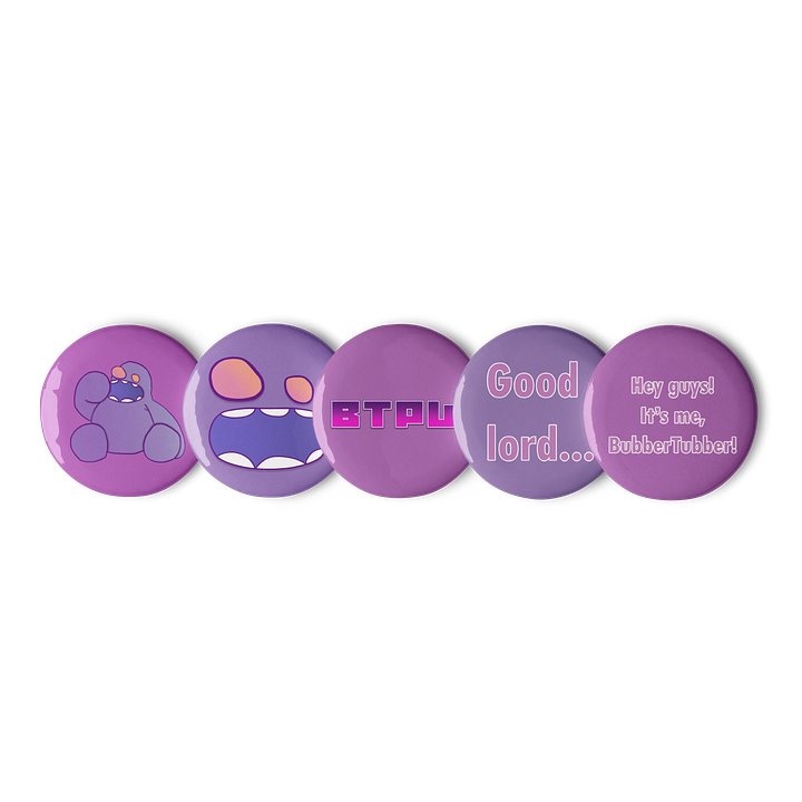 The BubberTubber Button Set product image (1)