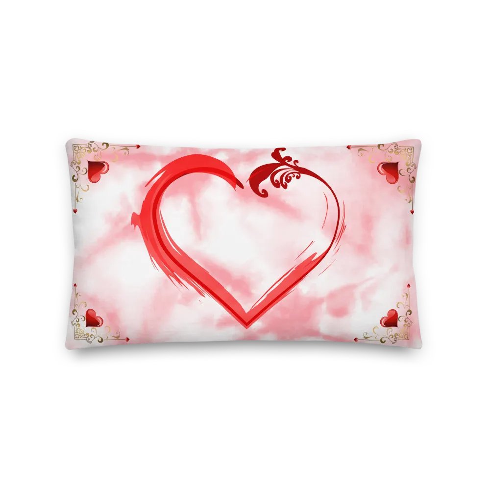 All Hearts Throw Pillow product image (5)